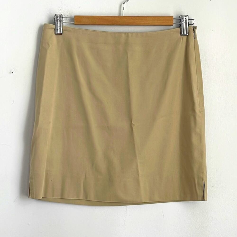 Vintage Ralph Lauren 90’s Y2K school girl academia stretch pencil mini skirt 4